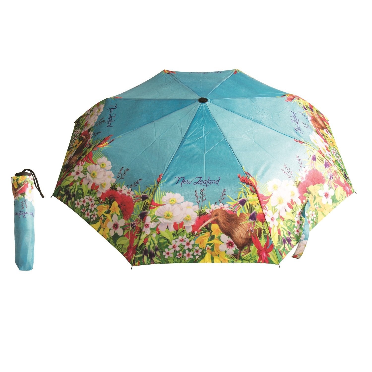 Umbrella Kiwi flowers-Blue