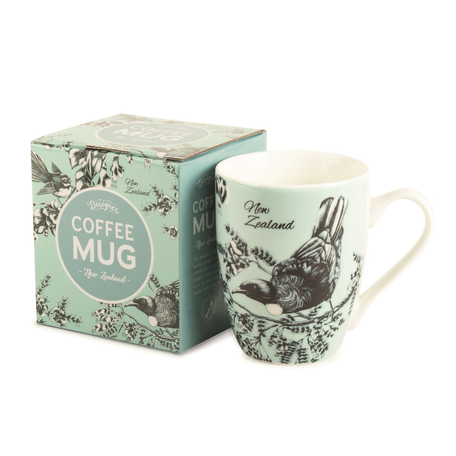 Coffee Mug - Birds Pastel