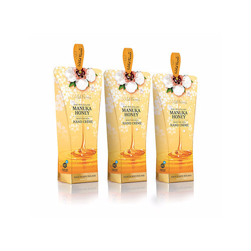 Manuka Honey Hand Creme - Wild Ferns - 3 pack