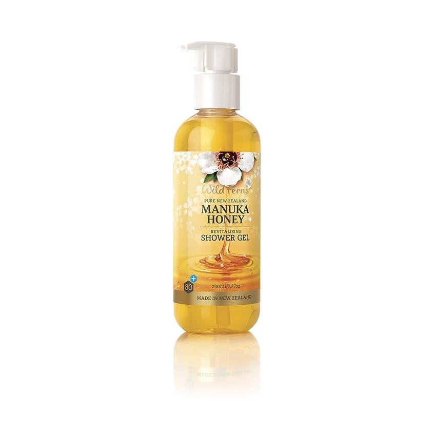 Wild Ferns Revitalising Shower Gel with Manuka Honey (230ml)