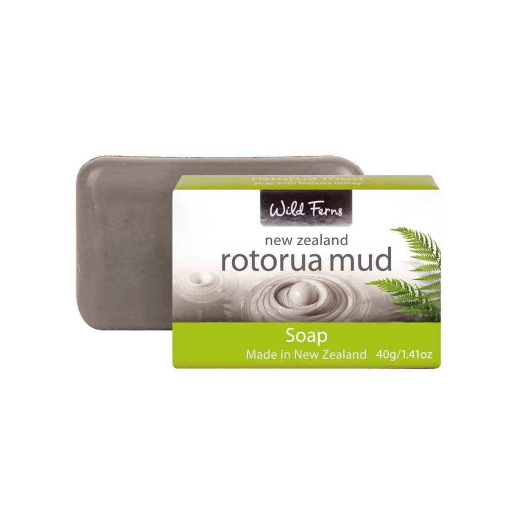 Wild Ferns Rotorua Mud Soap (40g)