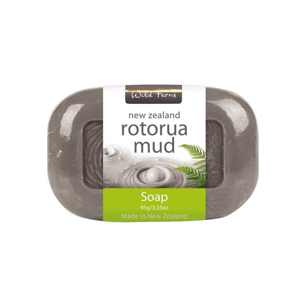Wild Ferns Rotorua Mud Soap (95g)