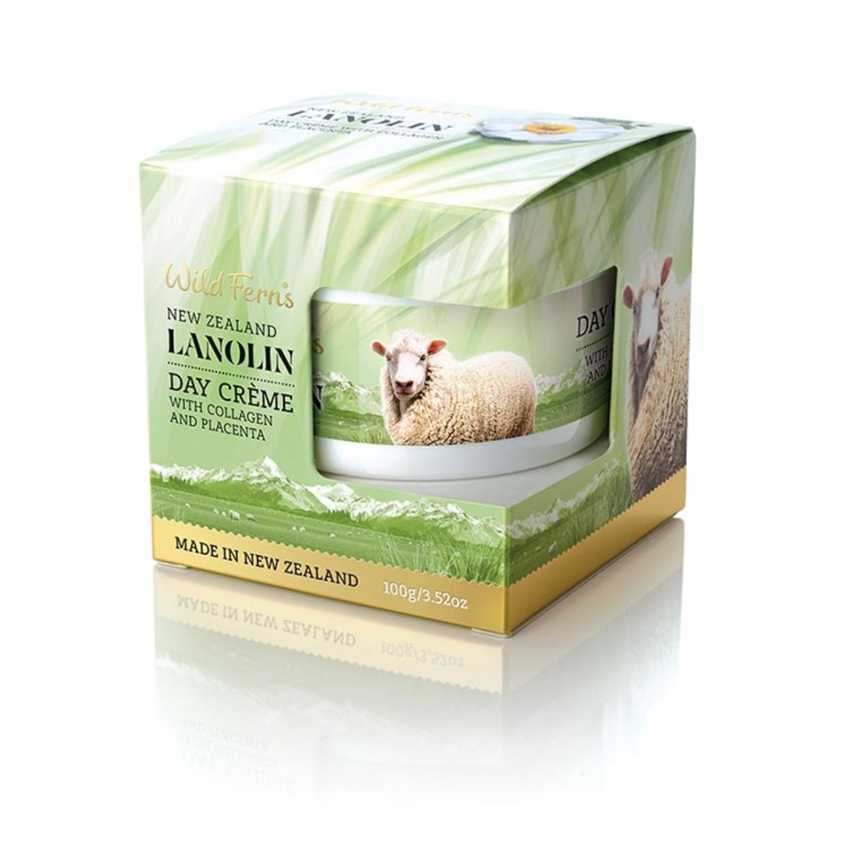 Wild Ferns Lanolin Day Cream with Collagen and Placenta(100g)