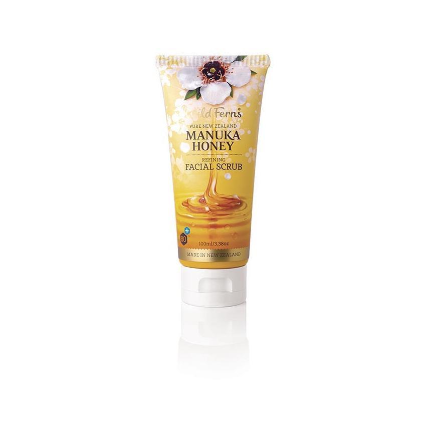 Wild Ferns - Manuka Honey - Facial Scrub - 100ml