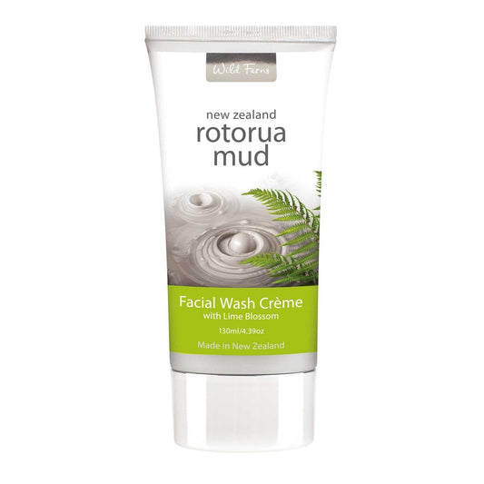 Wild Ferns - Rotorua Mud - Facial Wash Creme - 130ml