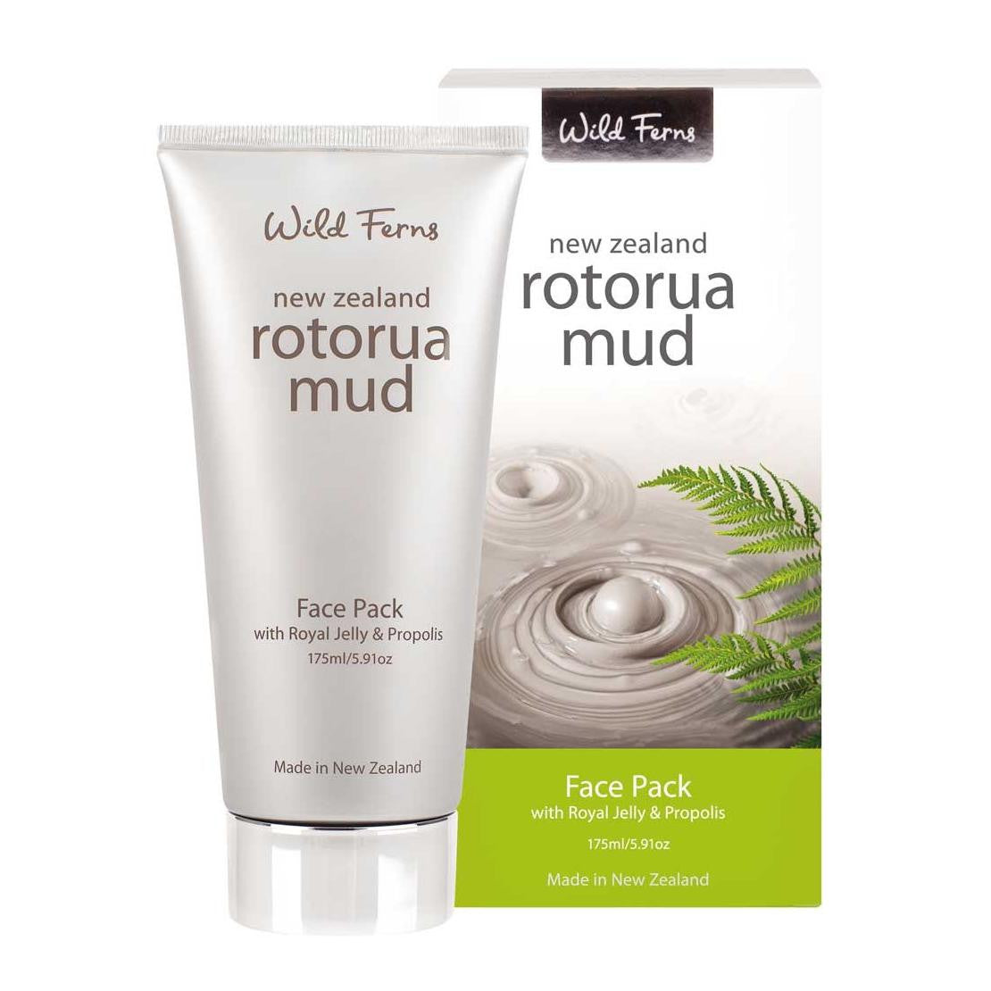 Wild Ferns Rotorua Mud with Royal Jelly & Propolis Face Pack