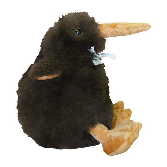 Soft Toy Touch Kiwi Large 18cm - Dark Brown
