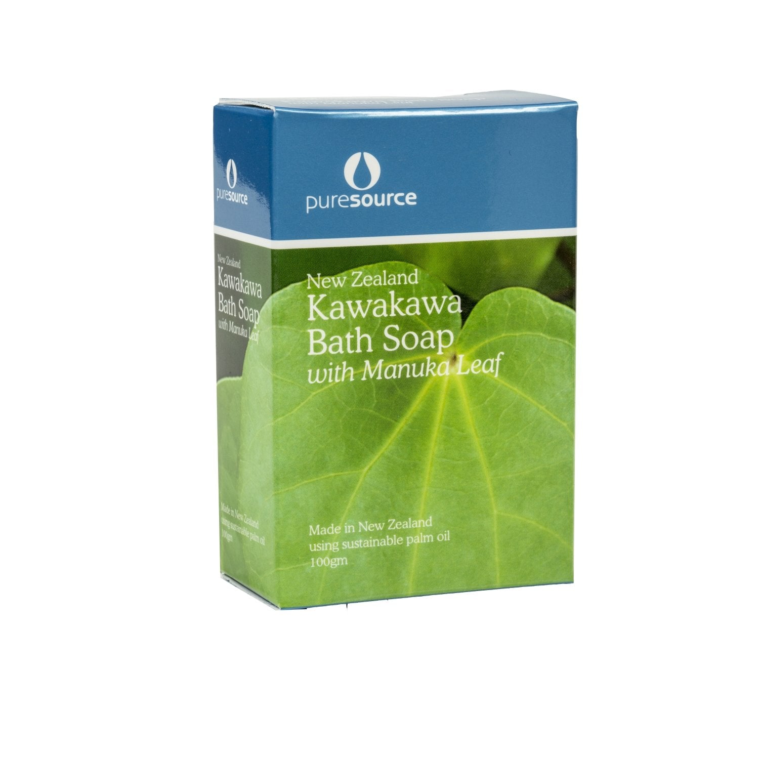 Puresource Kawakawa Bath Soap with Manuka Leaf - (100g)