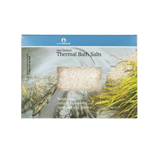 Puresource New Zealand Thermal Bath Salts 20g