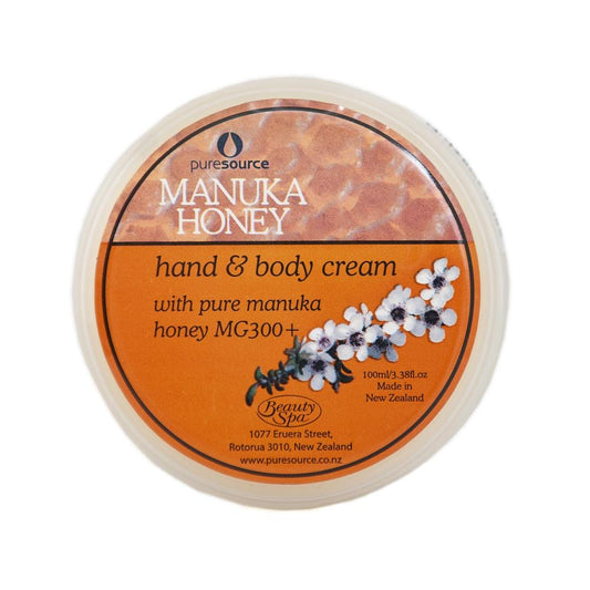 Puresource Manuka Honey Hand & Body Cream Pot 100g