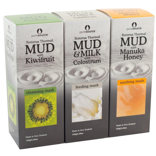 Puresource New Zealand Thermal Mud Mask Pack (Kiwifruit/Colostrum Milk/Manuka Honey)