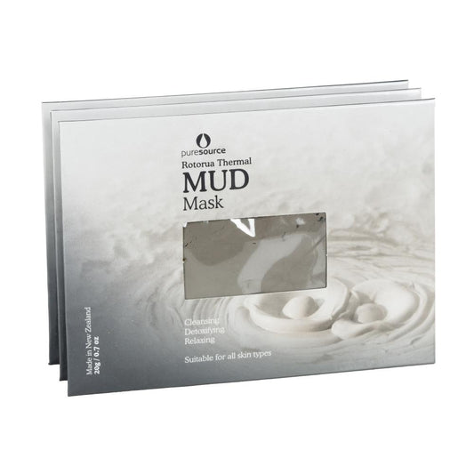 Puresource New Zealand Rotorua Thermal Mud Mask 20g Sachet 3 Pack