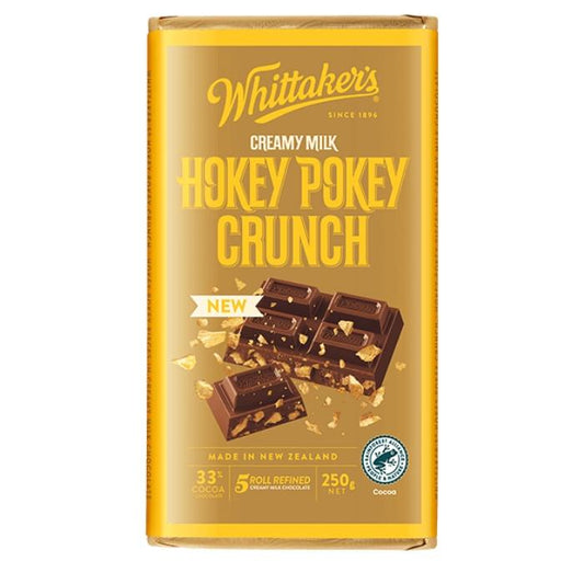 Whittaker's Honey & Food - Chocolates & Sweets ウィッタカーズ (Whittaker's) ホーキーポーキー チョコレート 250g