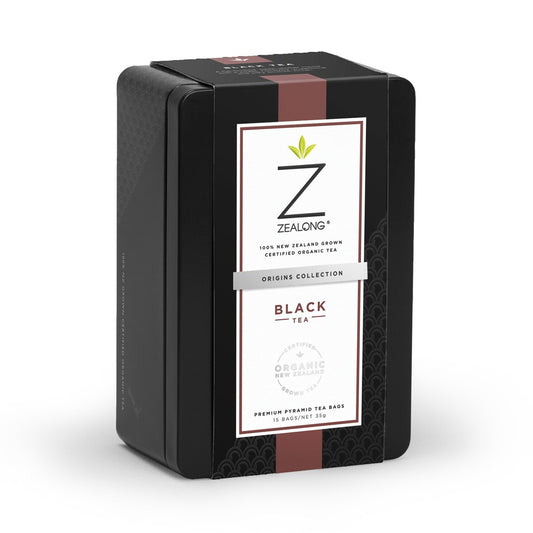 Zealong Organic Black Tea Tin 35g / 15 Tea Bags