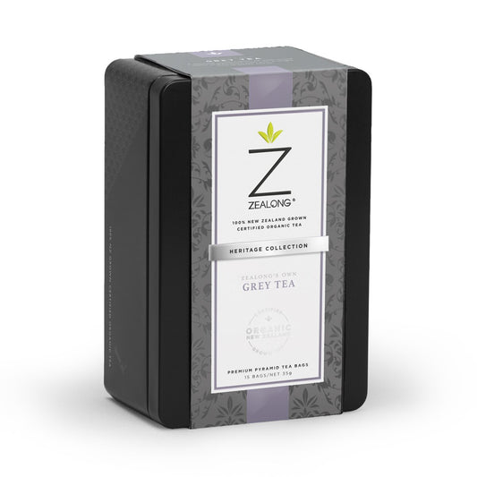 Zealong’s Own Grey Tea Tin 35g / 15 Tea Bags