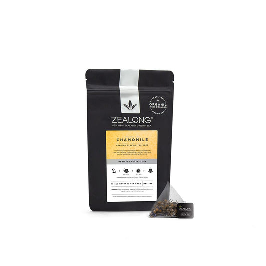 ジーロンティー (Zealong Tea) Honey & Food - NZ Tea, Salt & Oil Zealong Tea Chamomile Tea - 15 tea bags